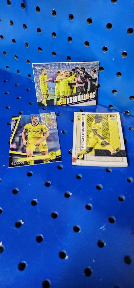 Nashville SC Soccer Card Bundle