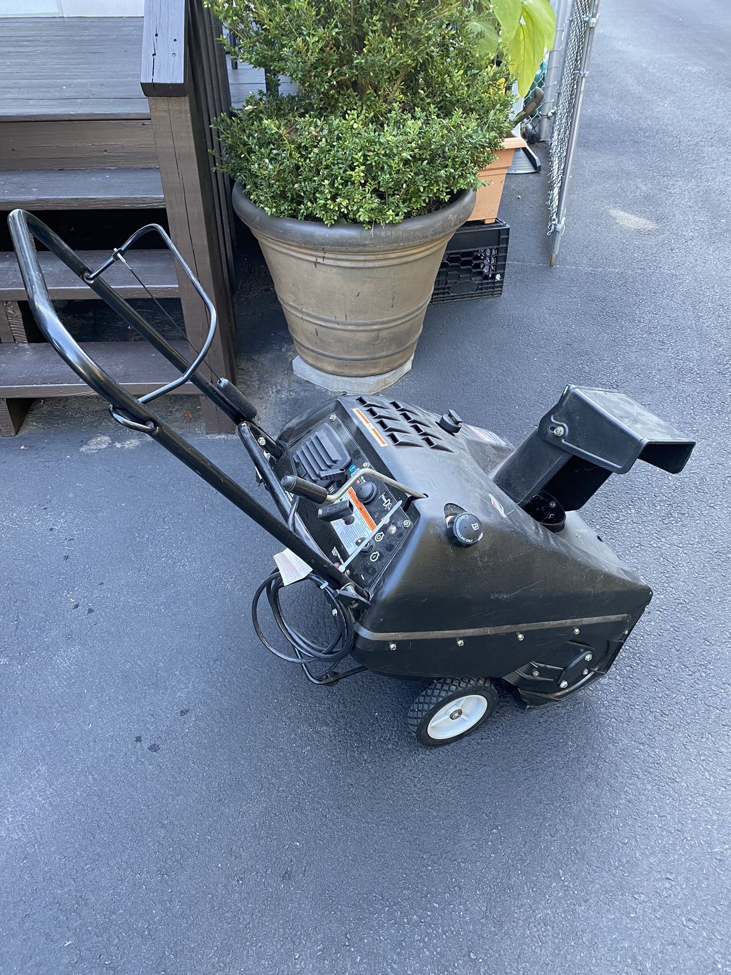 Murray Snowblower 21ss 5.25 black 1695538