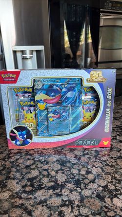 Pokemon TCG 30th Anniversary Celebration Greninja ex Box