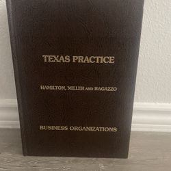  Texas Practice: Business Organizations (Volumes 20 & 20A) – Second Edition