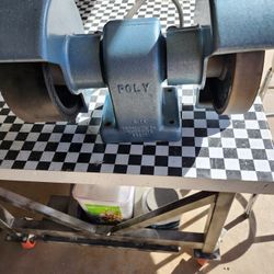 Vintage Lapidary Poly Arbor Rock Grinder 