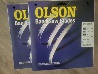 Band saw blades two pack