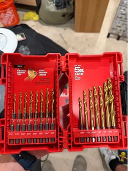 Milwaukee Shockwave Impact Duty Titanium Drill Bit Set