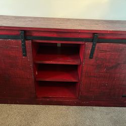 MOVING - Sliding Door TV Stand/cabinets