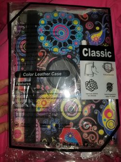 iPad pro 9.7 leather cover with stylus