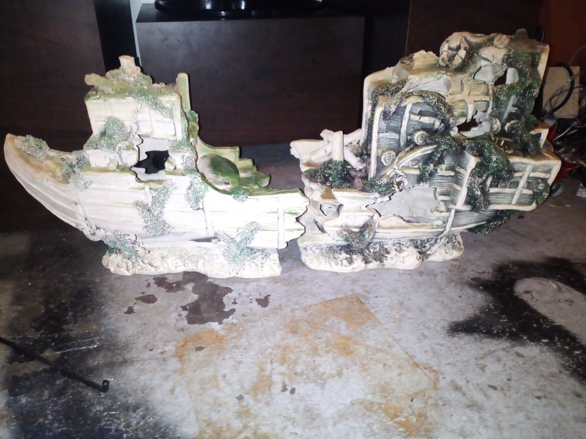 Pirate Ship For Large Fish Tank