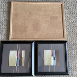 Bulletin Board With Two Frames For Free 