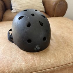 Bike Helmet Black Size L/xl