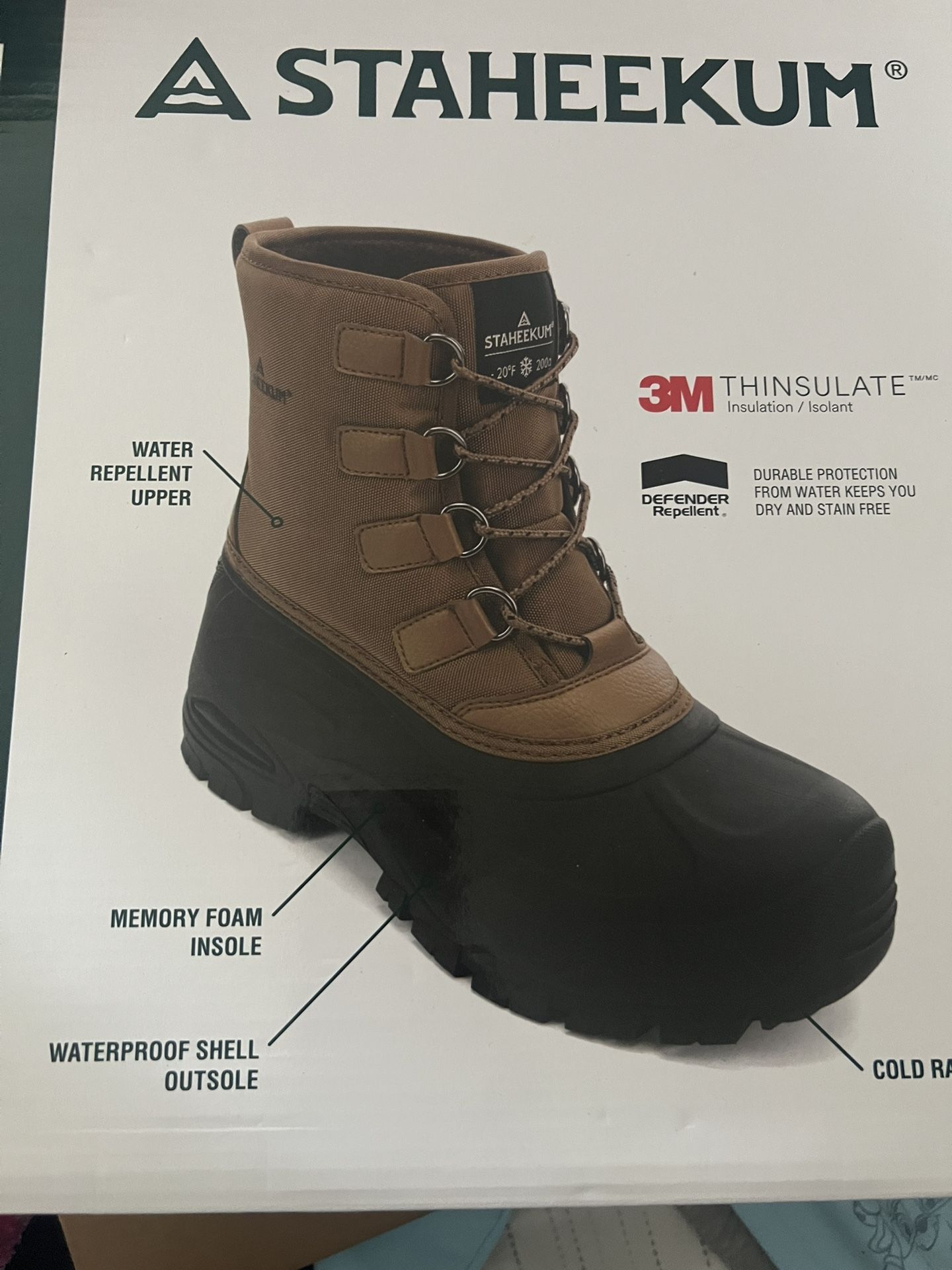 Snow Boots/ Bota De Nieve Size 13