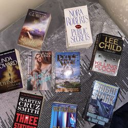Paperback Book Lot - Nora Roberts, Lee Child, C.L. Wilson & more