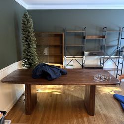 Anthropologie Kalle Sculptural Oak Dining Table – $995