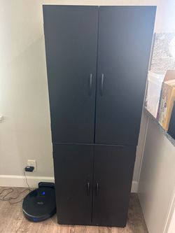 5FT Black Caninet