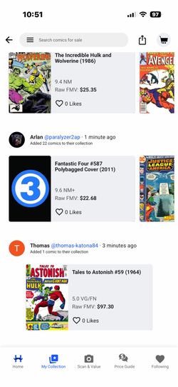 Collection of Comics