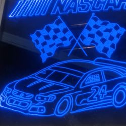 Engraved Mirror Nascar