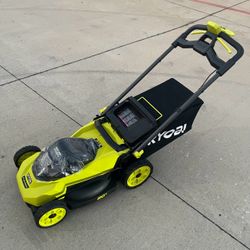 Ryobi 40v brushless 20” self propelled lawn mower new