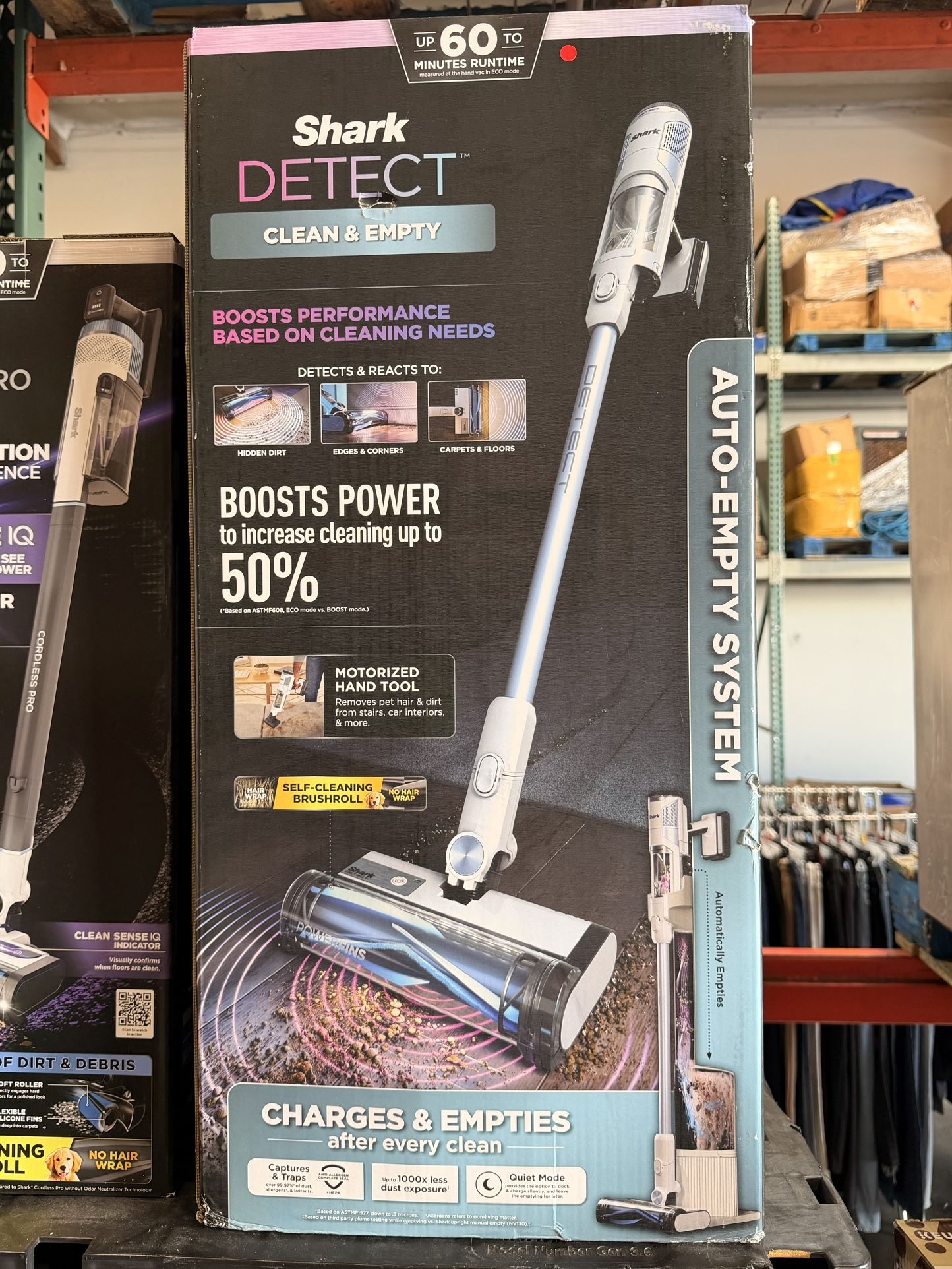 Shark Detect Clean & Empty Auto Empty Cordless Vacuum Brand New In Box Or Used Like-New Available