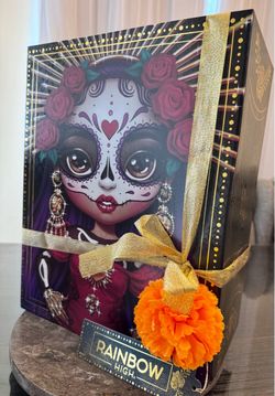 Rainbow High Dia de los Muertos Doll Box