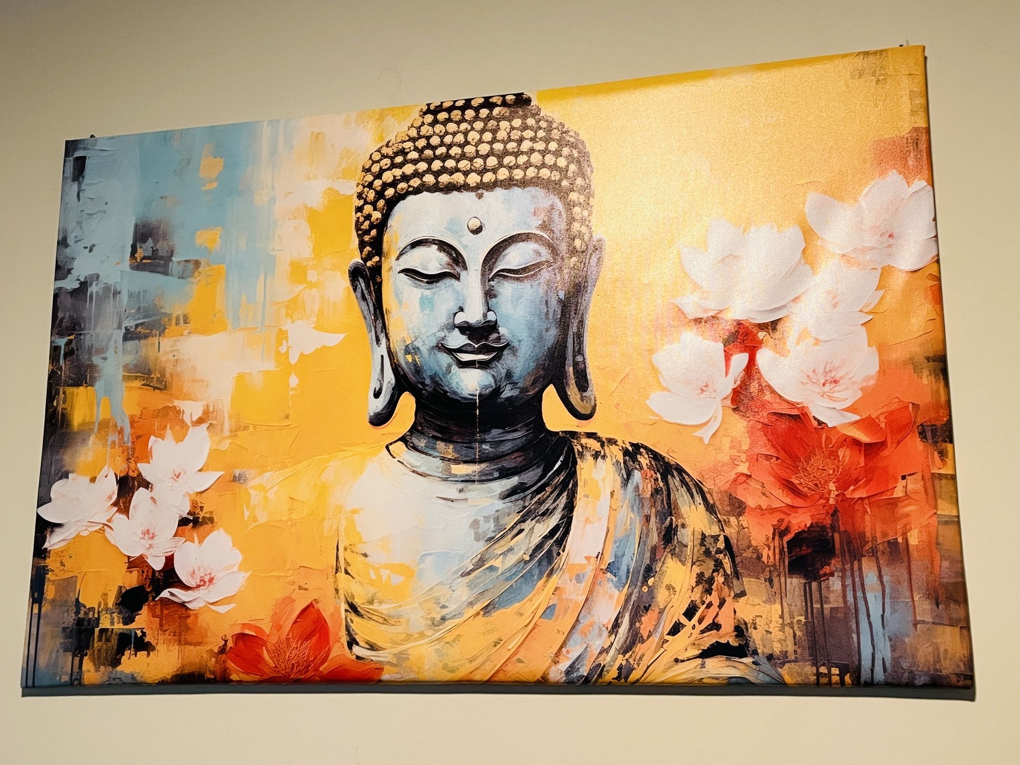 Large Buddha Painting