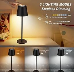 Touch LED Table Lamp - For Bedroom and Home Decor