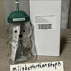 Starbucks Barista Bear Cup