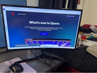 Samsung 27 inch curved  computer monitor