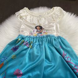 Disney Encanto Mirabel Dress-up NightGown Size 4/5