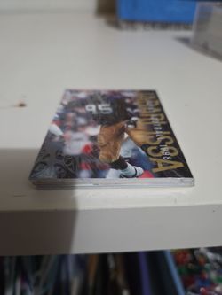 1998 Washington Huskys Football Trading Cards Stack