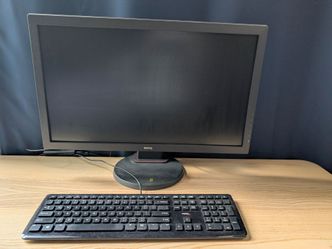 BenQ ZOWIE 24" Gaming Monitor (RL2460) 1080p 1ms + Keyboard