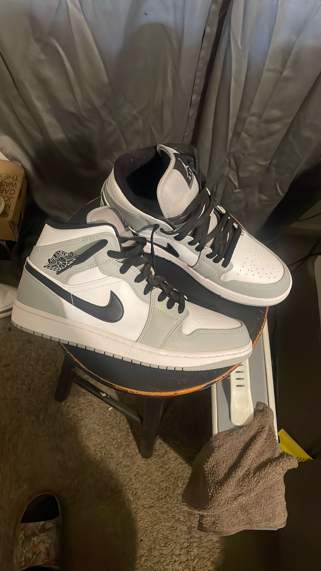 Air Jordan 1’s Grey Size 10 In Me 