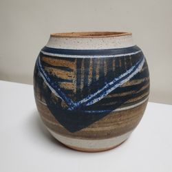 Charles Counts Rising Fawn Pottery Vase 