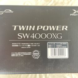 Shimano 2021 Twinpower SW 4000XG fishing reel ( latest version)