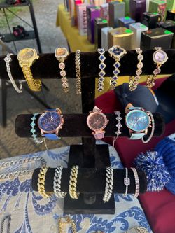 Fashion Watches and Bracelets Bundle