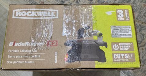 Rockwell BladeRunner X2 Tabletop Saw