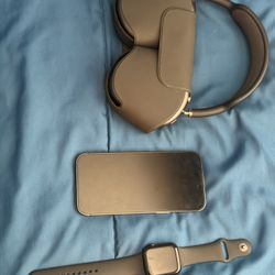 Bundle ( AirPod  Max , IPhone 14 Pro Max , Apple Watch Series 8 )