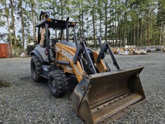 Case 580N EP (extend a hoe backhoe)