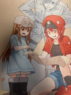 Cells at Work Anime Manga Art Print