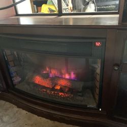 fire place cabinet