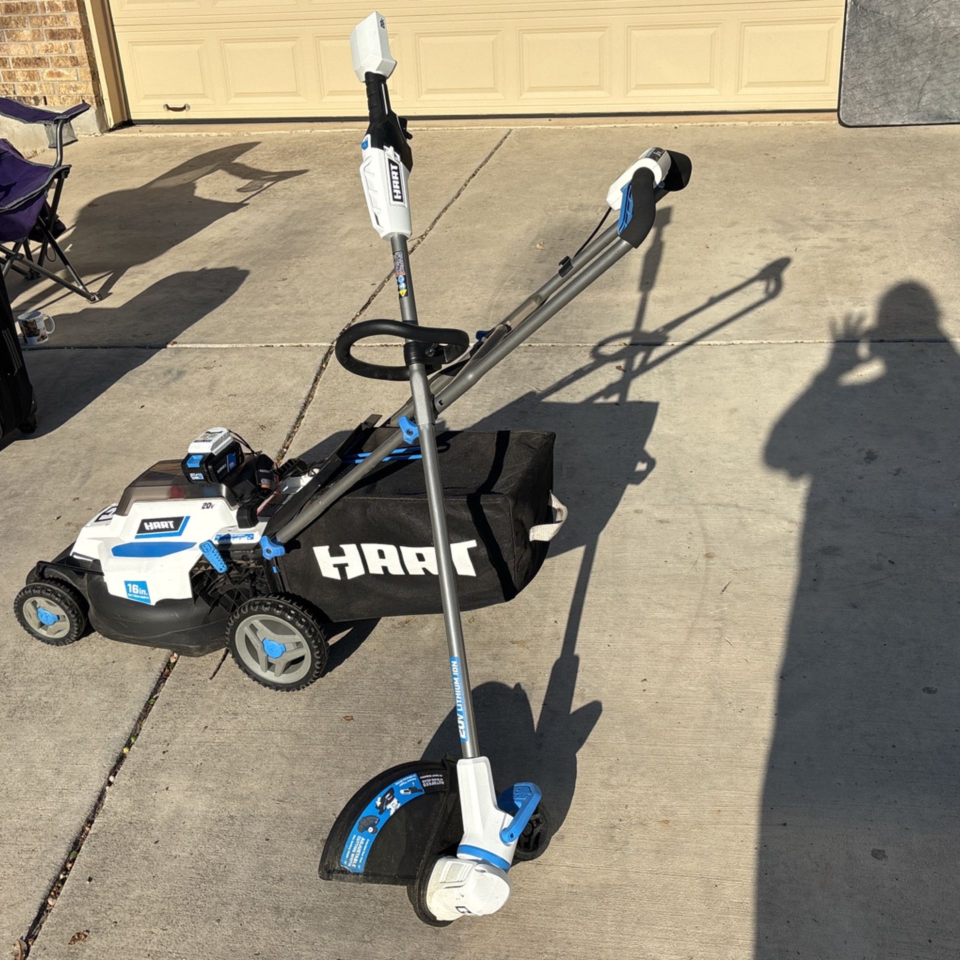 HART 20 Volt Mower and Edger