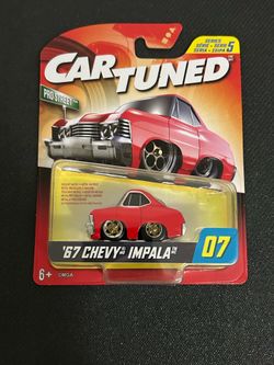 Car tuned 67 impala diecast