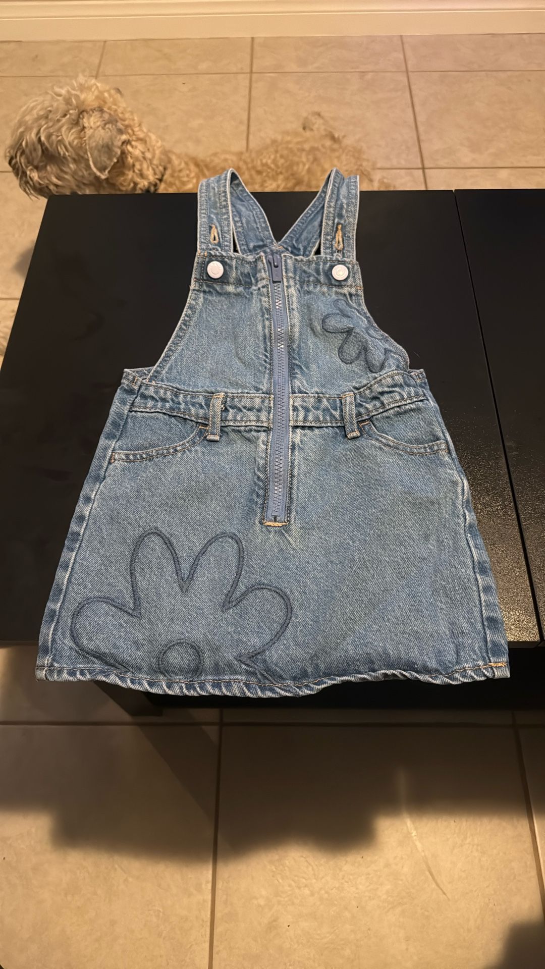 Toddler overall dress
