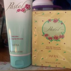 Perfume Y Crema Pastel Jafra