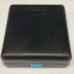 Vintage Laserline CD DVD Portable Hard Case 12 Disc Storage Holder