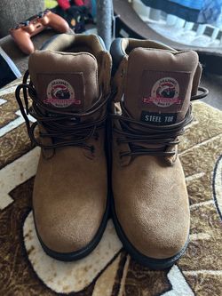 Brahma Men's Alpha Waterproof 6" Steel Toe Work Boots