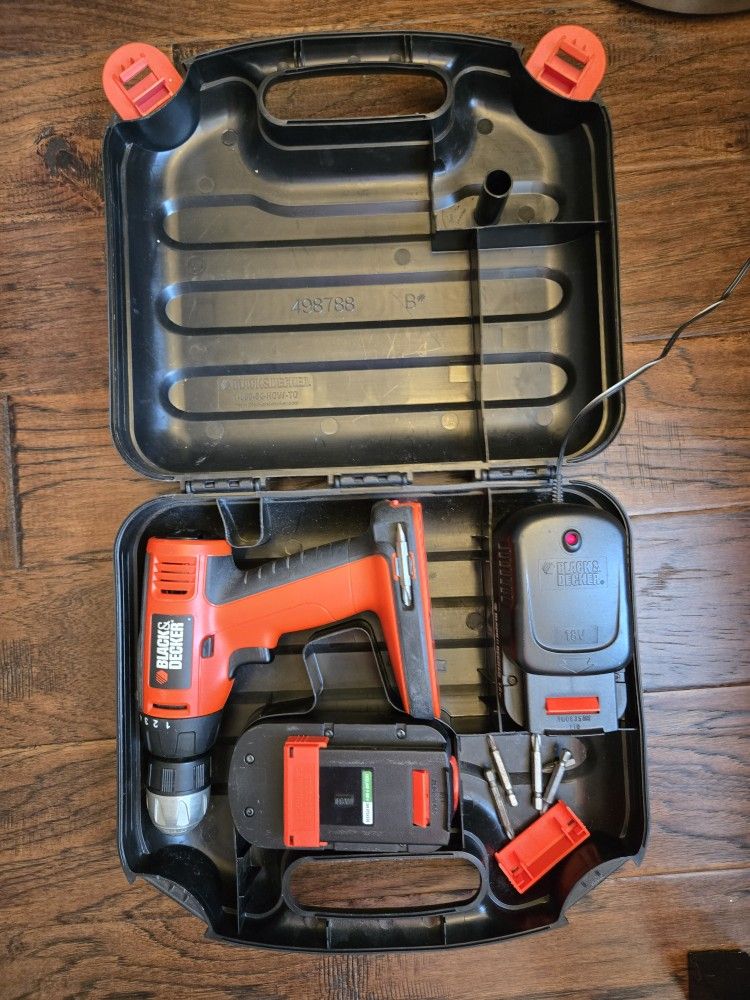 Black & Decker 18v Drill Kit