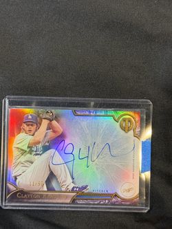 2016 Topps Tribute Clayton Kershaw Autograph/50 Dodgers