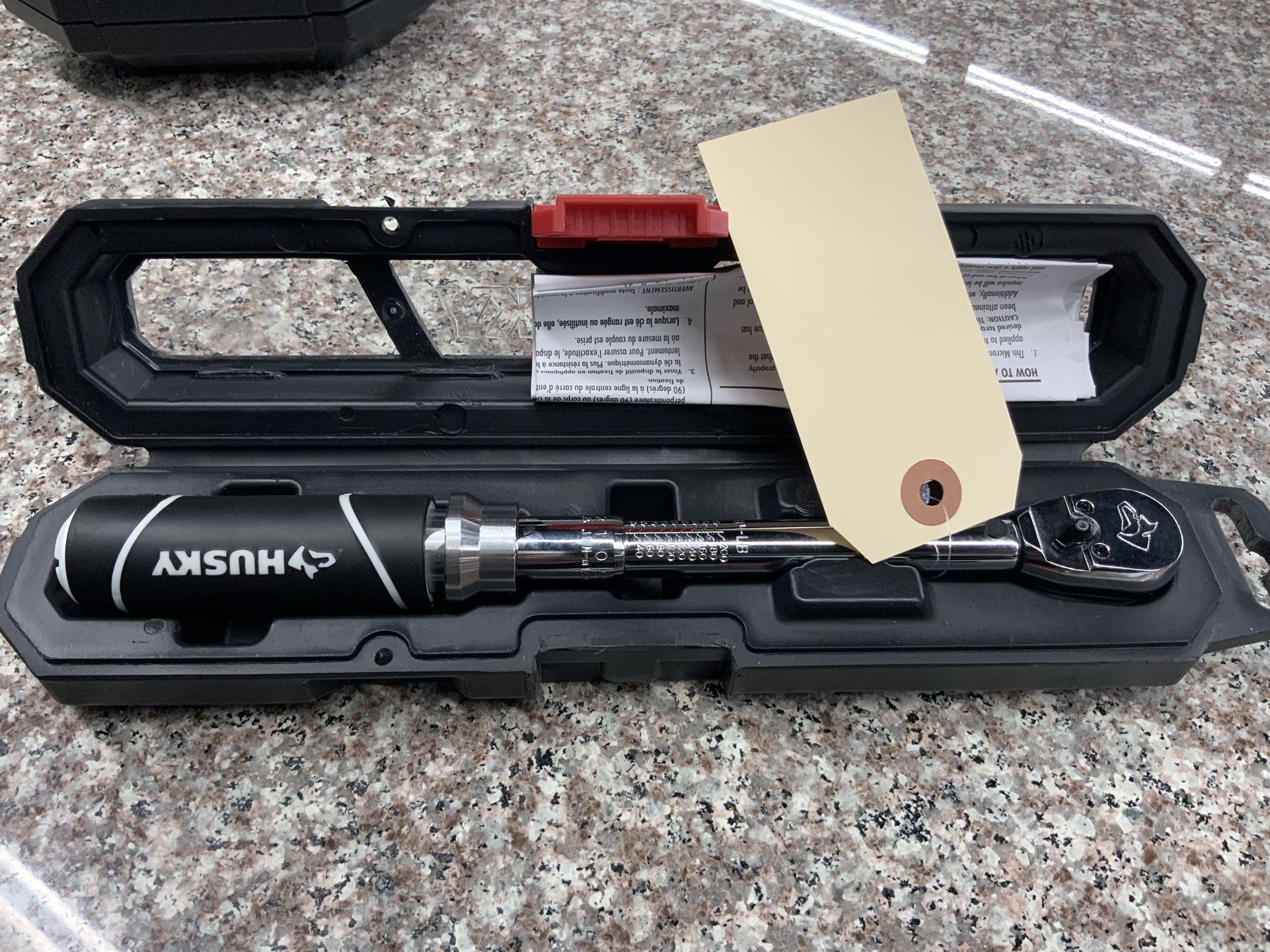 Husky 40 in./lbs. to 200 in./lbs. 1/4 in. Drive Torque Wrench