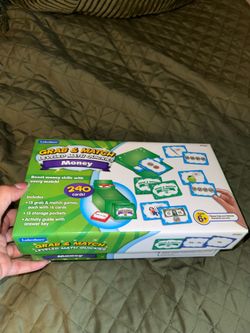 Grab & match leveled math quickies