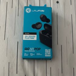 JLab Go Air Pop True Wireless Earbuds 