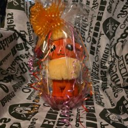 Flareon Pokemon Eevee Valentine’s Day Basket