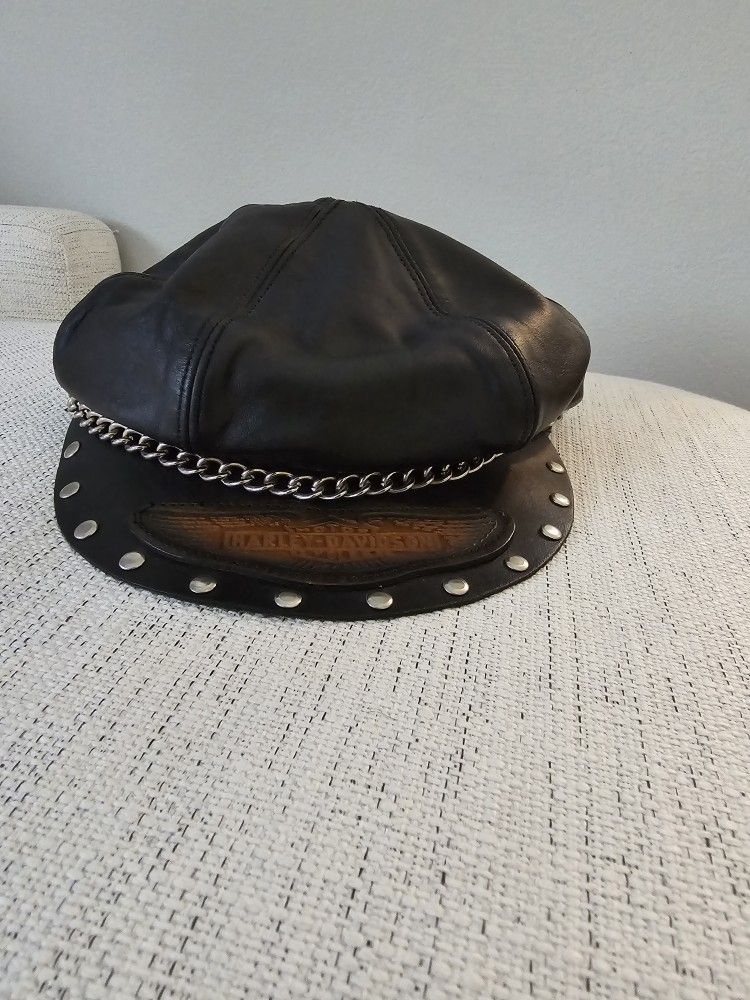 Original Vintage Harley Davidson Biker Hat
